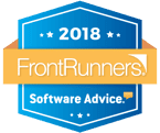 2018-Software Advice Award Badge for Easy InnKeeping - Front runner