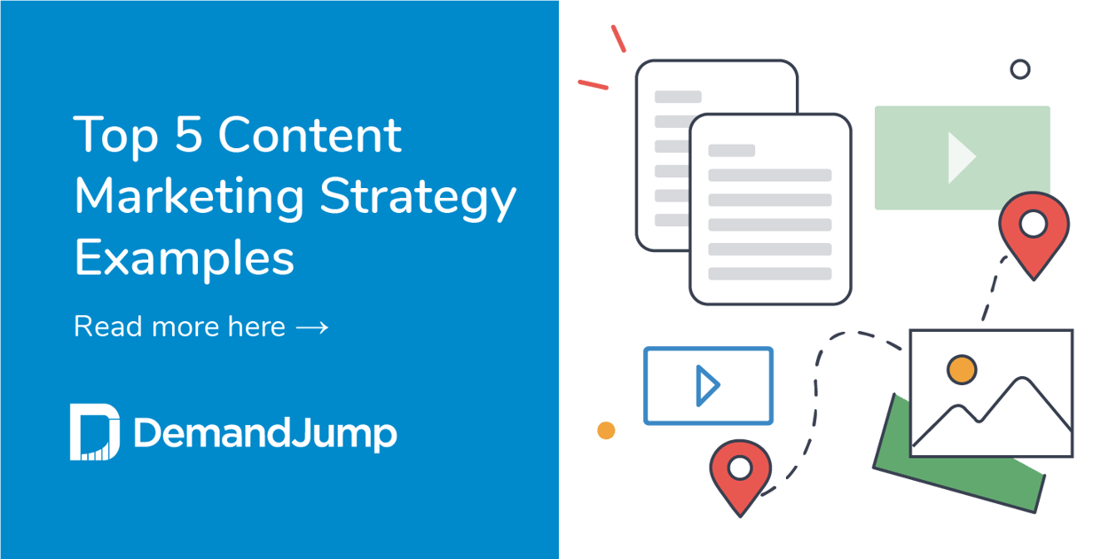 top 5 content marketing strategy examples