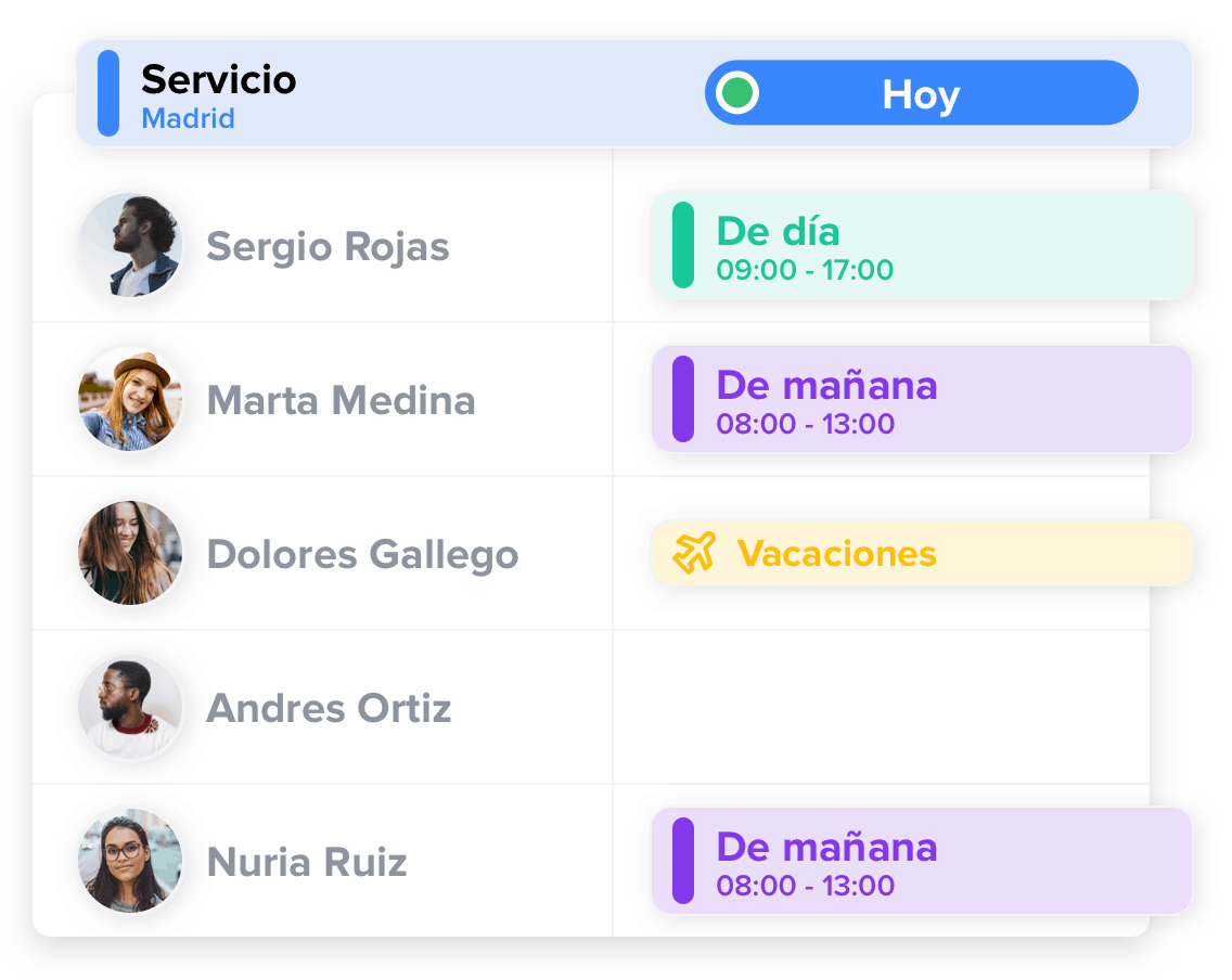 schedule-es