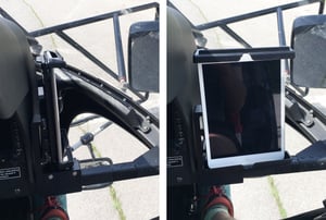 Airbus EFB holder flexible solution