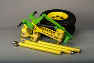 HeliMule All Pieces Disassembled