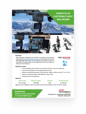 KA32 EFB holder Flyer thumbnails