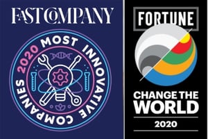 Fastco and Fortune awards