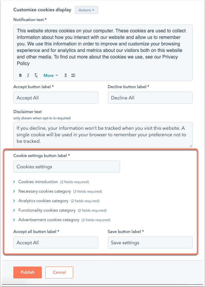 display-cookie-categories-customize