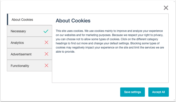 show-cookie-categories