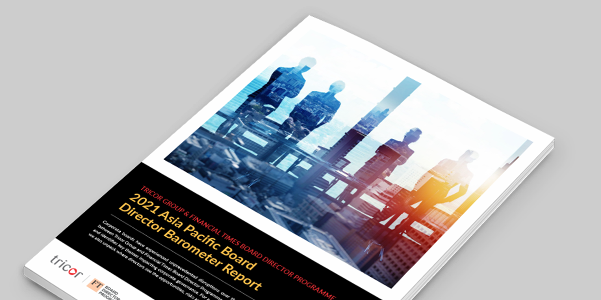 2021 Asia Pacific Board Director Barometer Report