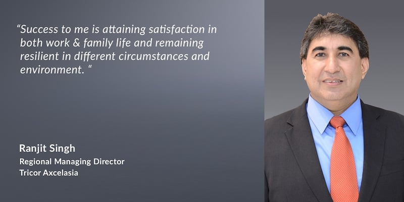 Ranjit Singh - Regional Managing Director, Tricor Axcelasia