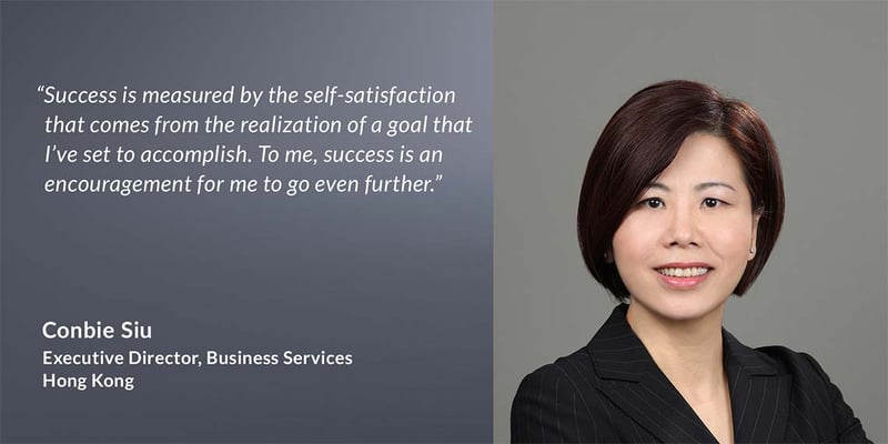 Conbie Siu,-Executive Director-Business Services-Hong Kong
