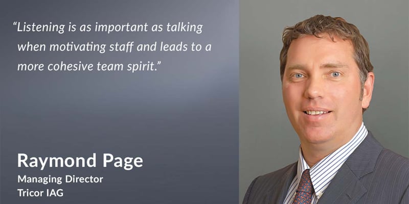 Raymond Page-Managing Director-Tricor IAG