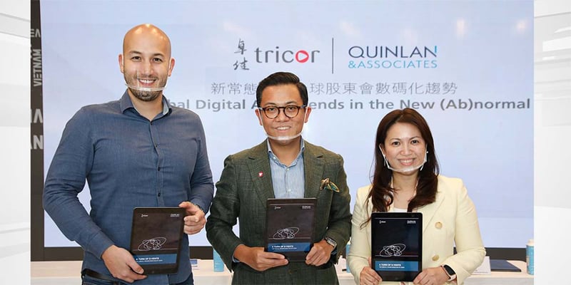 Tricor and Quinlan Jointly Announce Research Findings on Global Digital AGM Trends