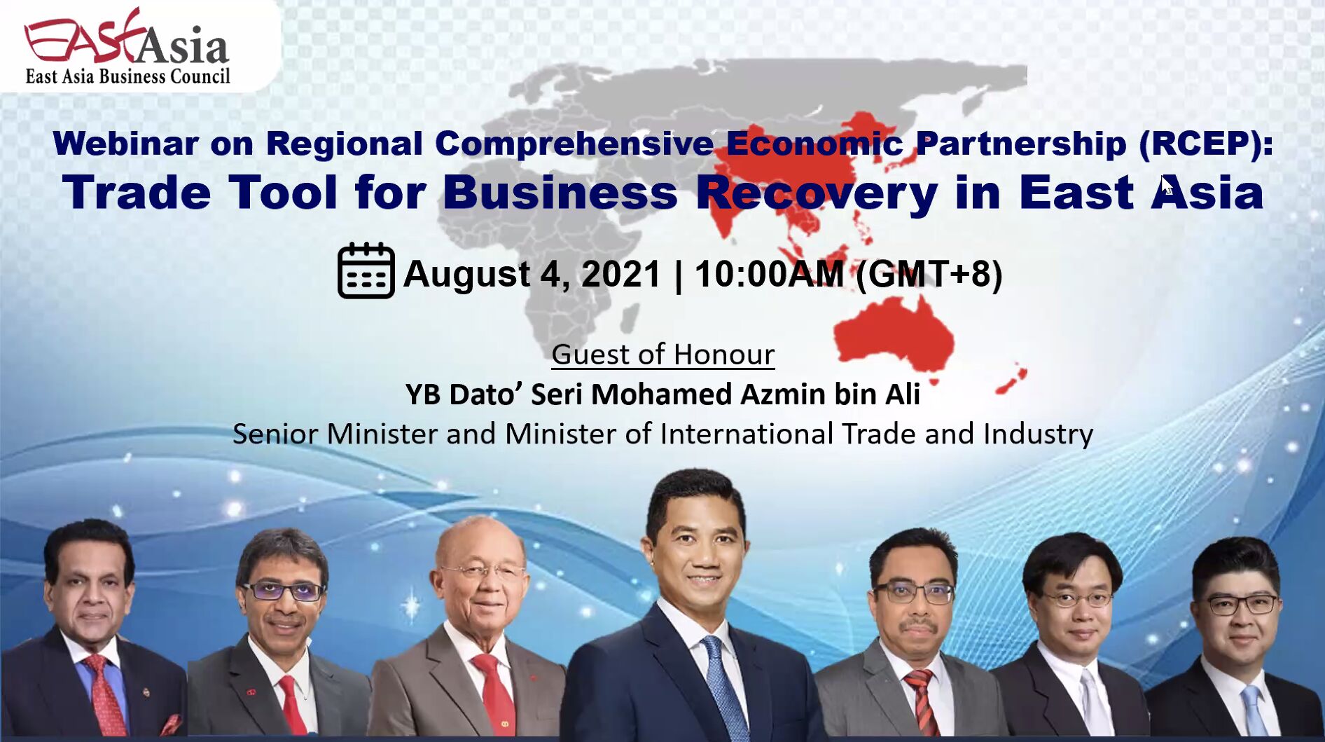 Webinar on Regional Comprehensive Economic Partnership (RCEP): Trade Tool for Business Recovery in East Asia