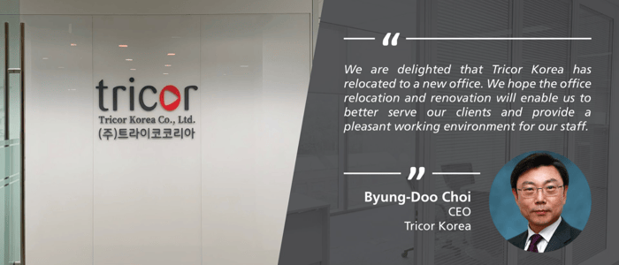Tricor Korea Office Relocation