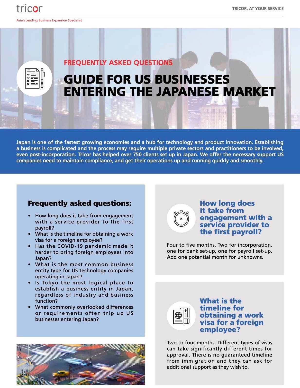 Entering the Japanese Market - FAQ