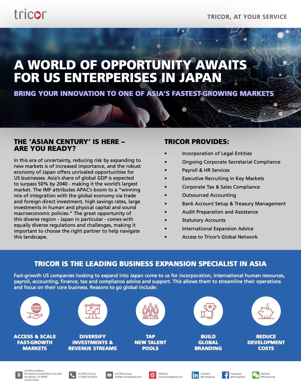 US Expansion - Technology