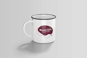 Free Enamel Mug Mockup