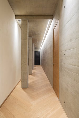 Nuova costruzione villa in calcestruzzo Montagnola - Impresa di costruzioni-012