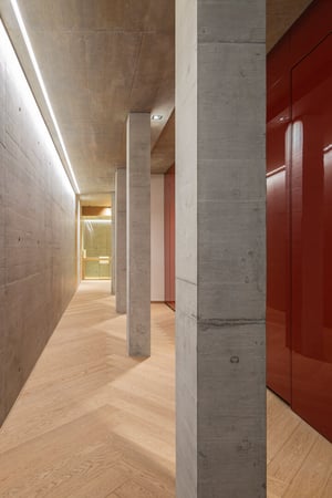 Nuova costruzione villa in calcestruzzo Montagnola - Impresa di costruzioni-013