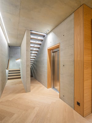 Nuova costruzione villa in calcestruzzo Montagnola - Impresa di costruzioni-014