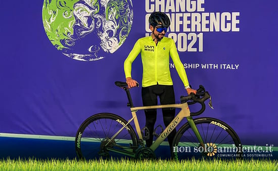 2000 km in bici per l’ambiente: Omar pedala da Milano a Glasgow