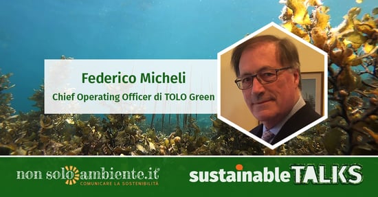 #SustainableTalks: Federico Micheli di TOLO Green
