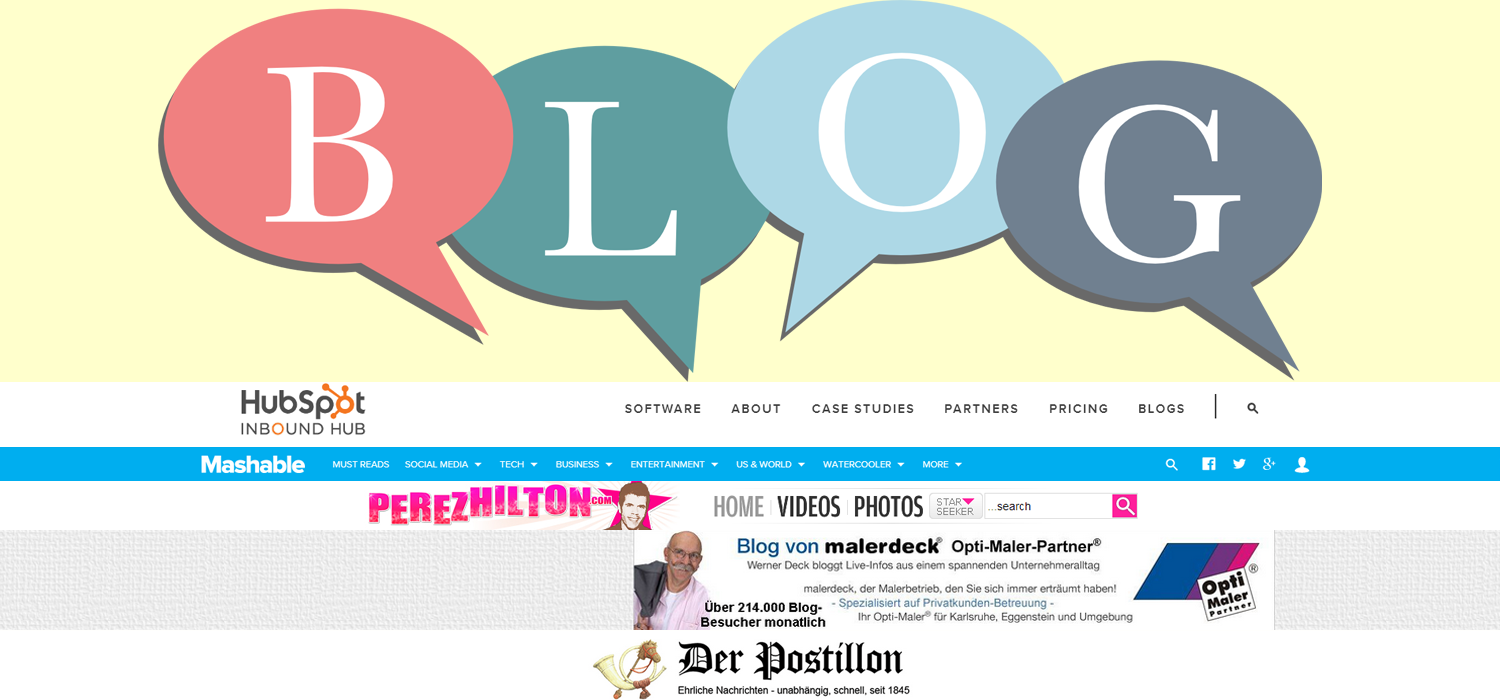 Erfolgreiches Blogging: 14 starke Blog-Beispiele – Teil 1