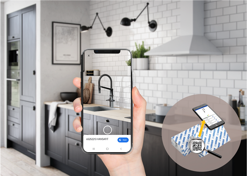 HANSA presents new 3D platform: Interactive 3D product views enable smart planning & installation of faucets