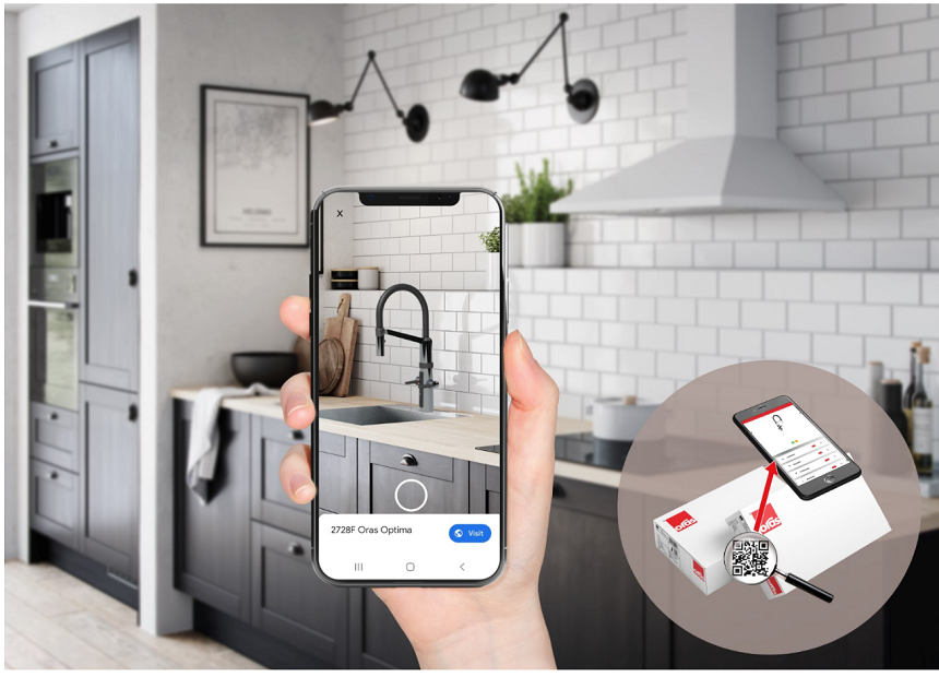 Oras presents new 3D platform: Interactive 3D product views enable smart planning & installation of faucets