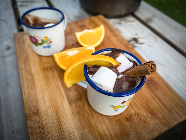 The Best Glamping Hot Chocolate - Main Image