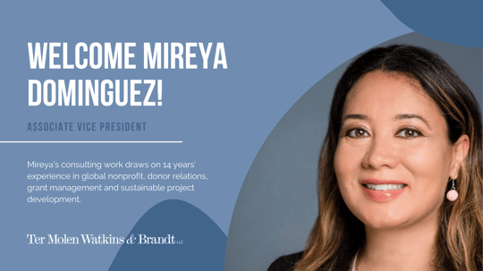 An Interview with Mireya Dominguez - Welcome to the TW&B Team!