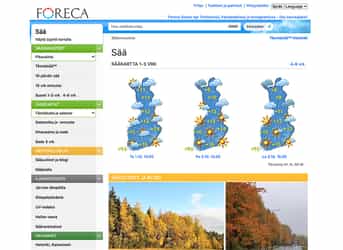 Foreca.fi etusivu Foreca.fi etusivu
