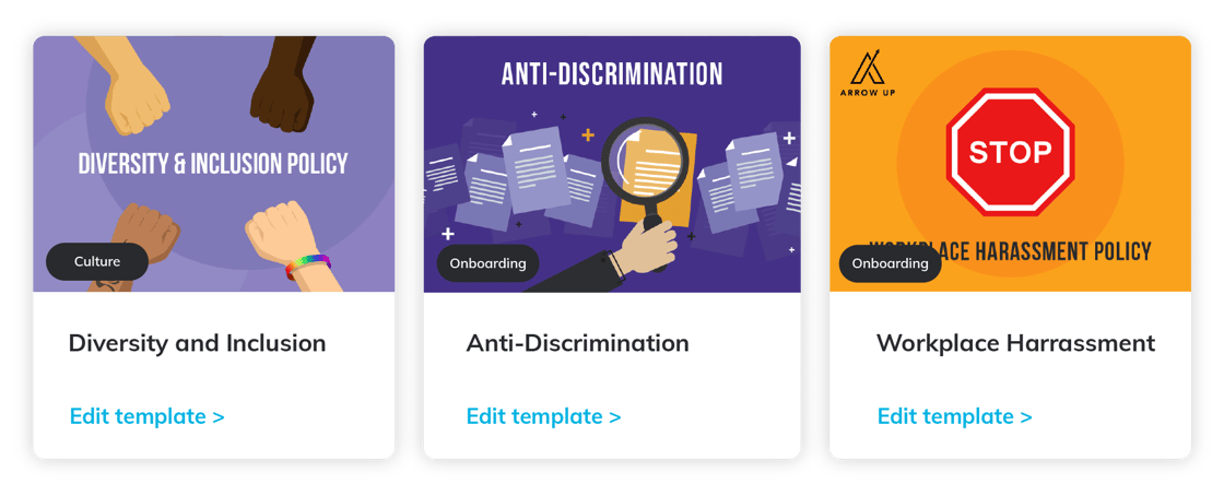 Get our free DEI policy templates!