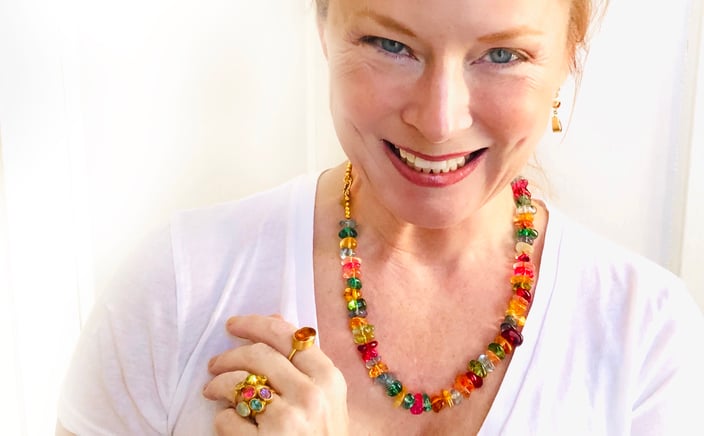 Like wearing a candy necklace!