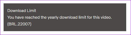 Download Limit