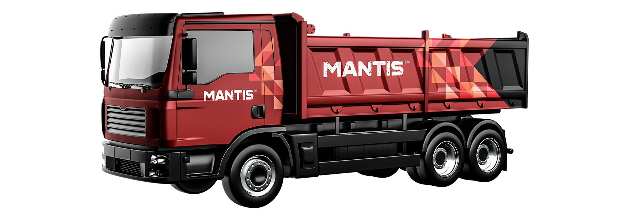 Connected Cameras for Aggregate & Concrete Vehicles 2 MANTIS - Aggregates Vehicle