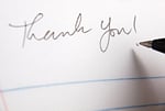 Nonprofit Memorial Gift Thank You Note