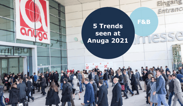 Anuga 2021 F&B industry trends Europe