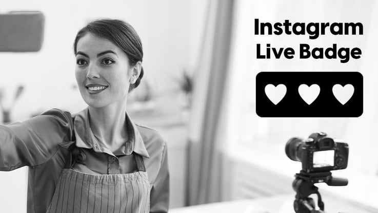 Instagram Live Badge