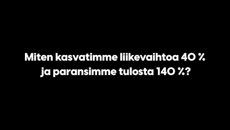Mainostoimistosta kasvuhakkerointitoimistoksi