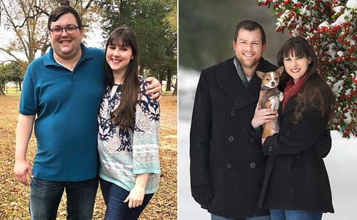 Couple Loses 180 Pounds Together