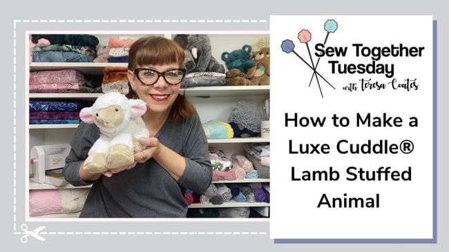 How to Sew the Cutest Lamb Stuffed Animal (Video Tutorial)