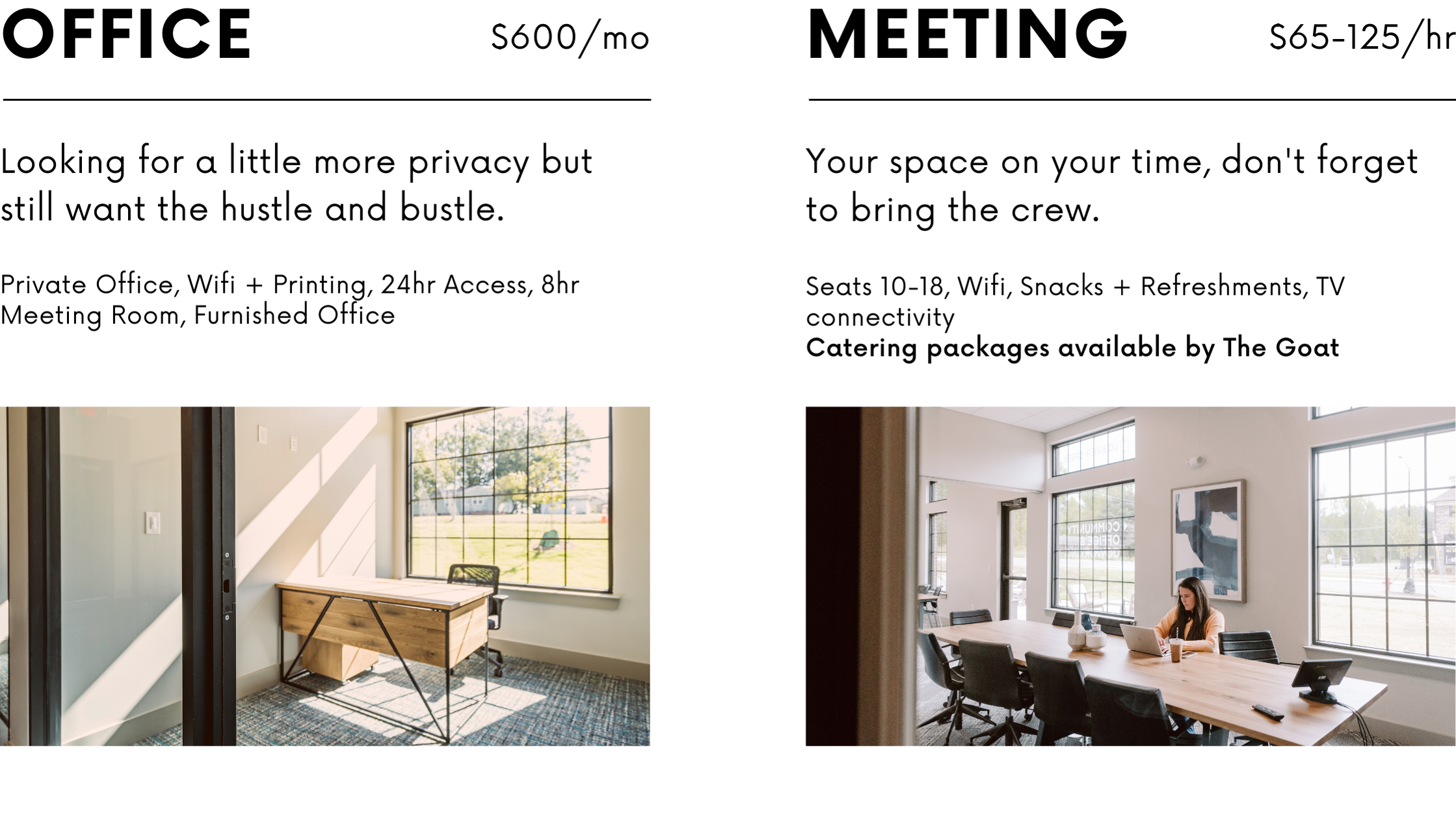 private office and conference room private office and conference room