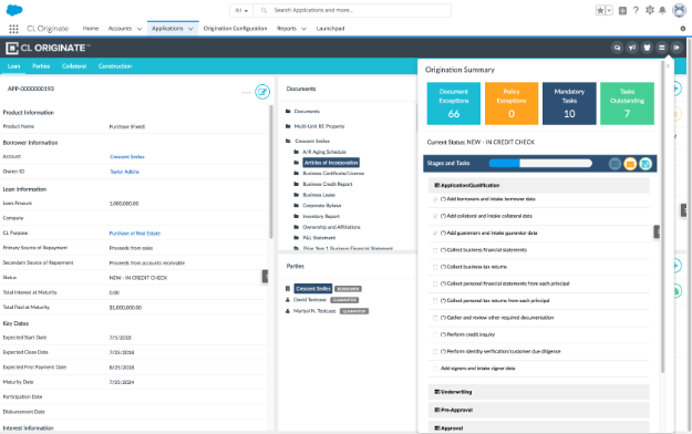 Cloud Lending Originate