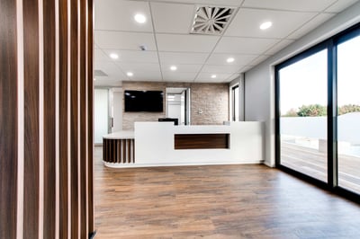 dental reception area 