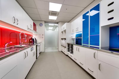 dental recovery bay layout