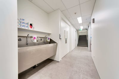 dental scrub area design