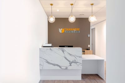 dental reception area design