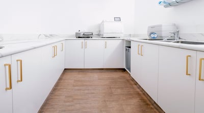 dental sterilisation layout