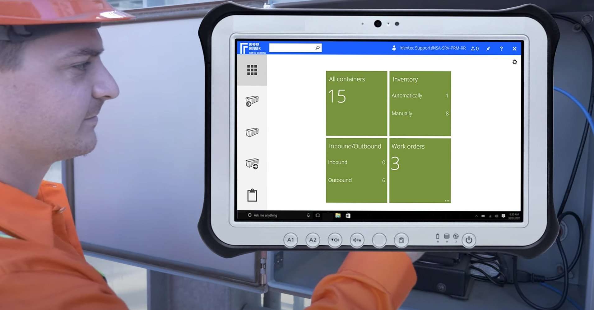 Reefer Container Monitoring & Management IDENTEC SOLUTIONS