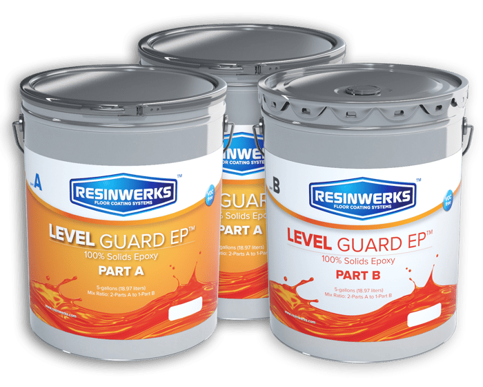 level guard 100% solids high traffic epoxy 1