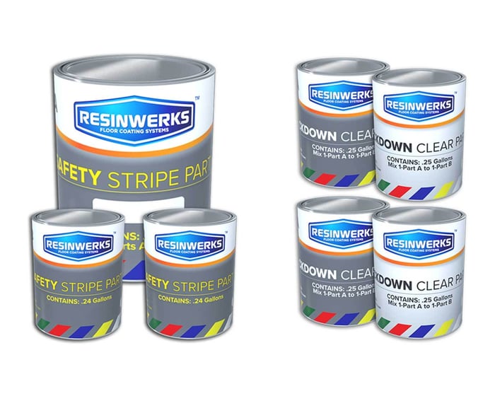 Resinwerks Stripe Kit Traffic Lock Down Clear 2000x